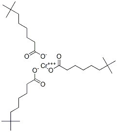 chromium(3+) neodecanoate Struktur