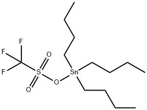 TRIBUTYLTIN TRIFLUOROMETHANESULFONATE Struktur