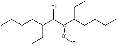 5,8-DIETHYL-7-HYDROXY-6-DODECANONE OXIME Struktur