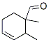 dimethylcyclohex-3-ene-1-carbaldehyde Struktur