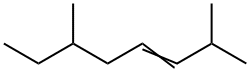 2,6-Dimethyl-3-octene Struktur