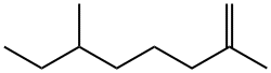 2,6-Dimethyl-1-octene Struktur