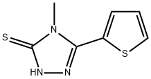 4-METHYL-5-(2-THIENYL)-4H-1,2,4-TRIAZOLE-3-THIOL price.