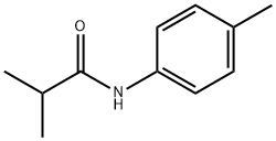 p-Isobutyrotoluidide Struktur