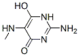 4(1H)-Pyrimidinone, 2-amino-6-hydroxy-5-(methylamino)- (9CI) Struktur