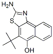 Naphtho[1,2-d]thiazol-5-ol,  2-amino-4-(1,1-dimethylethyl)- Struktur