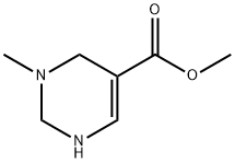 5-Pyrimidinecarboxylicacid,1,2,3,6-tetrahydro-1-methyl-,methylester(9CI) Struktur