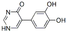 4(1H)-Pyrimidinone, 5-(3,4-dihydroxyphenyl)- (9CI) Struktur