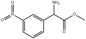 ALFA-AMINO-3-NITROBENZENEACTIC ACID METHYL ESTER Struktur