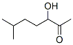 2-Heptanone, 3-hydroxy-6-methyl- (9CI) Struktur