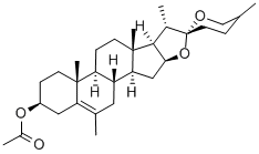 6-METHYLDIOSGENIN ACETATE Struktur