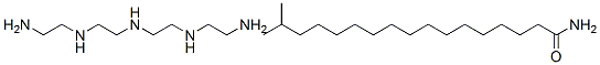 Isooctadecanoic acid, reaction products with tetraethylenepentamine  Struktur