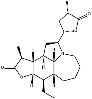 tuberostemonine Struktur