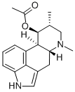 6,8α-Dimethylergolin-9β-ol acetate Struktur