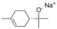 ナトリウム(S)-α,α,4-トリメチル-3-シクロヘキセン-1-メタノラート 化學(xué)構(gòu)造式