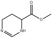 4-Pyrimidinecarboxylicacid,1,4,5,6-tetrahydro-,methylester(9CI) Struktur