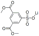 5-(Lithiooxysulfonyl)isophthalic acid dimethyl ester Struktur