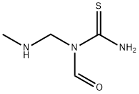 Thiourea, N-formyl-N-[(methylamino)methyl]- (9CI) Struktur