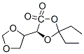 [4,4-Bi-1,3-dioxolane]-5,5-dione,2,2-diethyl-,(2S,2S,4S,4S)-(9CI) Struktur