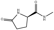 2-Pyrrolidinecarboxamide,N-methyl-5-oxo-,(R)-(9CI) Struktur