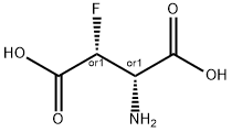 3(R)-FLUORO-D-ASPARTIC ACID Struktur