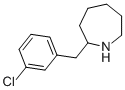 HEXAHYDRO-2-[(3-CHLOROPHENYL)METHYL]-1H-AZEPINE Struktur