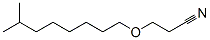 3-(isononyloxy)propiononitrile  Struktur