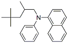 2,4,4-trimethyl-N-1-naphthyl-N-phenylpentylamine  Struktur