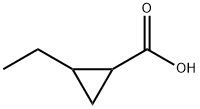 Ethylcyclopropane Carboxylic Acid Struktur