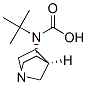 Carbamic acid, (1R,3R,4S)-1-azabicyclo[2.2.1]hept-3-yl-, 1,1-dimethylethyl Struktur