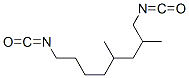 2,4-dimethyloctane-1,8-diyl diisocyanate  Struktur