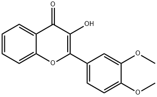 2-(3,4-diMethoxyphenyl)-3-hydroxy-4H-chroMen-4-one Struktur