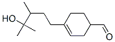 4-(4-Hydroxy-3,4-dimethylpentyl)-3-cyclohexene-1-carbaldehyde Struktur