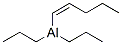 (Z)-pent-1-enyldipropylaluminium Struktur