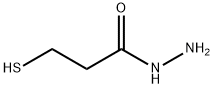 mercaptopropionylhydrazide Struktur