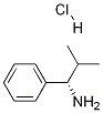 (S)-2-METHYL-1-PHENYLPROPAN-1-AMINE-HCl Struktur