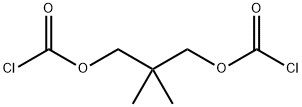 2,2-dimethylpropane-1,3-diyl bis(chloroformate) Struktur