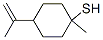 1-methyl-4-(1-methylvinyl)cyclohexanethiol Struktur