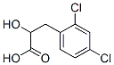 3-(2,4-dichlorophenyl)lactic acid Struktur