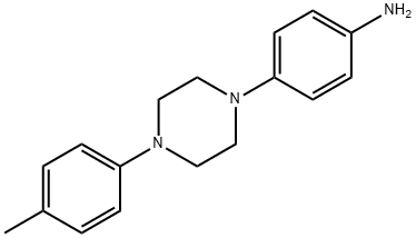 1-(4-METHYLPHENYL)-4-(4-AMINOPHENYL ) PIPERAZINE Struktur