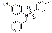 4'-amino-N-benzyltoluene-4-sulphonanilide Struktur