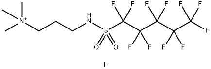 trimethyl-3-[[(undecafluoropentyl)sulphonyl]amino]propylammonium iodide Struktur