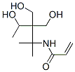 N-[3-Hydroxy-2,2-bis(hydroxymethyl)-1,1-dimethylbutyl]propenamide Struktur