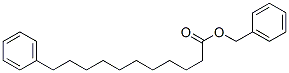 benzyl phenylundecanoate Struktur