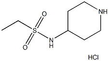 N-piperidin-4-ylethanesulfonamide hydrochloride Struktur