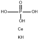 cerium tripotassium bis(phosphate) Struktur