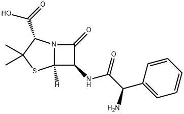 アンピシリン 化學(xué)構(gòu)造式