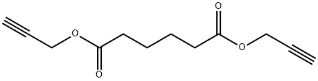 Hexanedioic acid dipropargyl ester Struktur