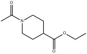 ethyl 1-acetylpiperidine-4-carboxylate Struktur