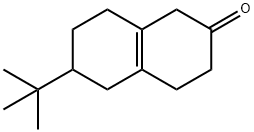 6-(1,1-dimethylethyl)-3,4,5,6,7,8-hexahydronaphthalen-2(1H)-one Struktur